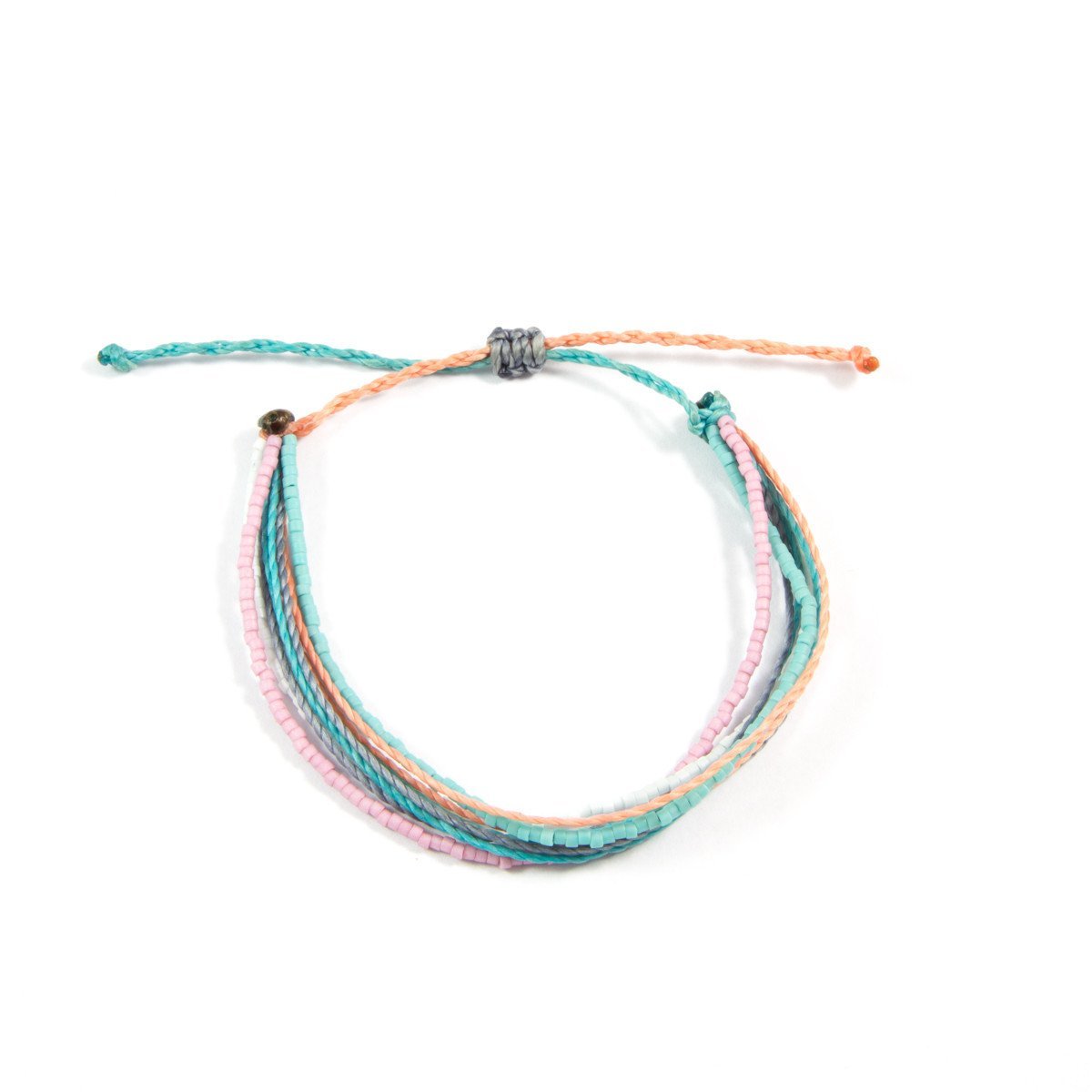 Multi Color Beaded Strand Bracelet