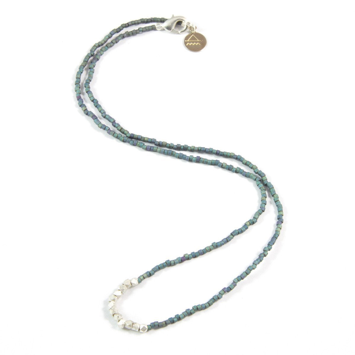 Denim Day to Night Necklace in Silver