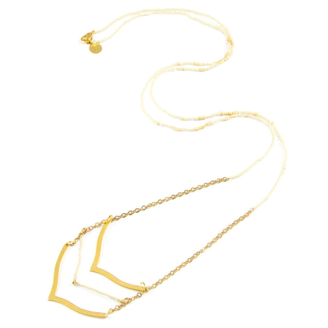 Cream Chevron