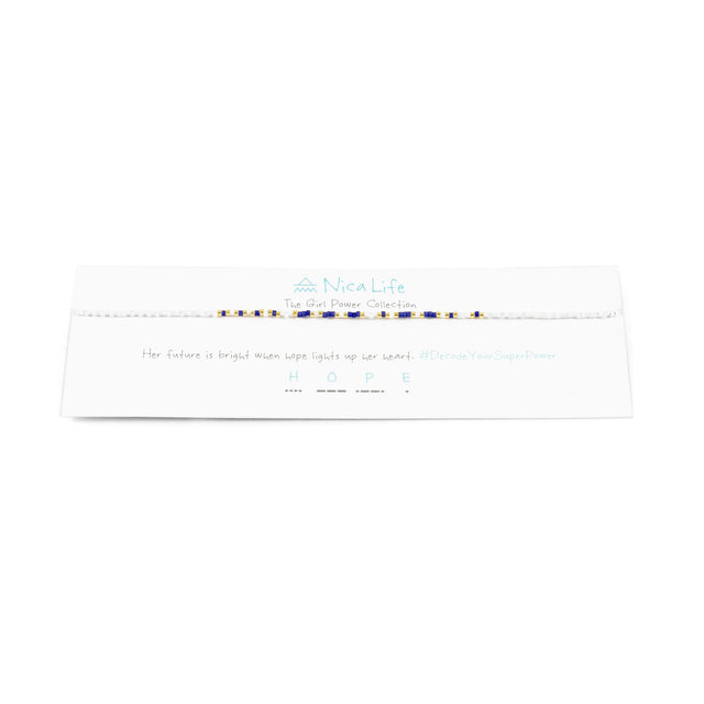 HOPE Mermaid Choker Navy