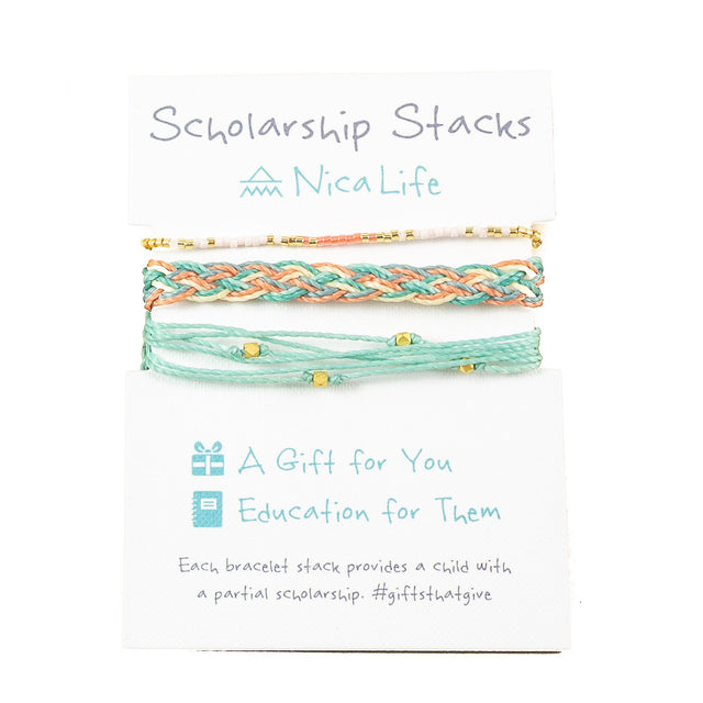 Soft Sunrise Bracelet Stack