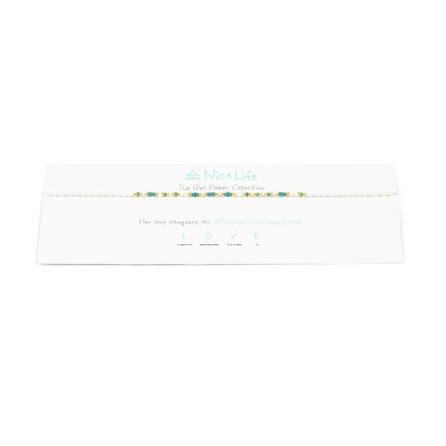 LOVE Mermaid Choker in Secret Garden