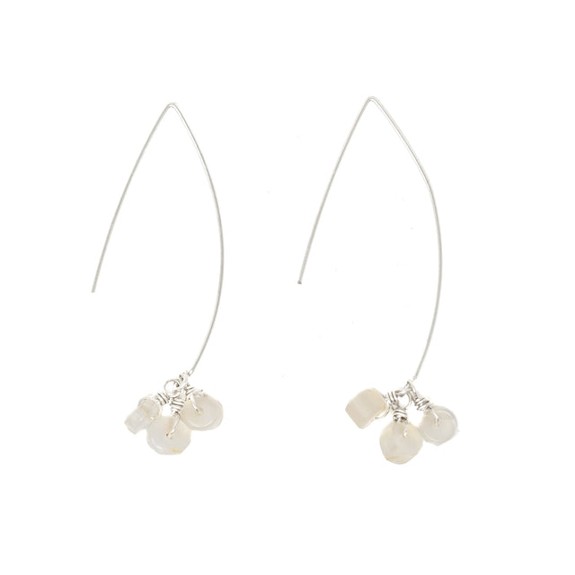 Moonstone - Intention & Healing Earrings in Silver