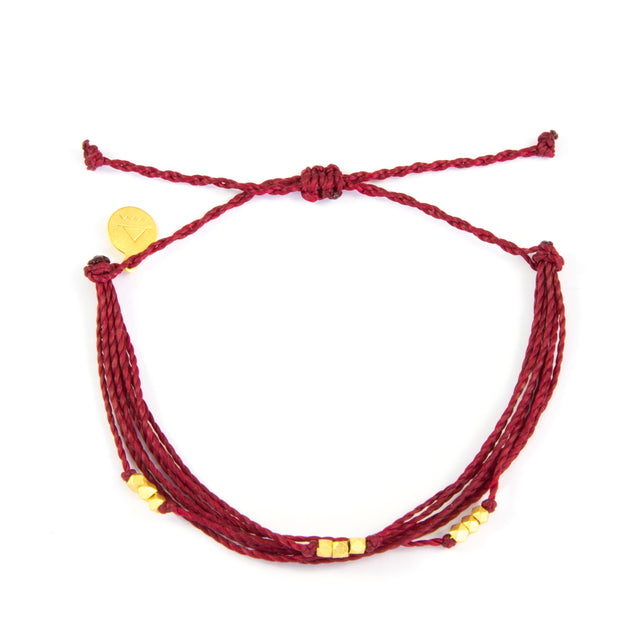 Burgundy Macua Bracelet