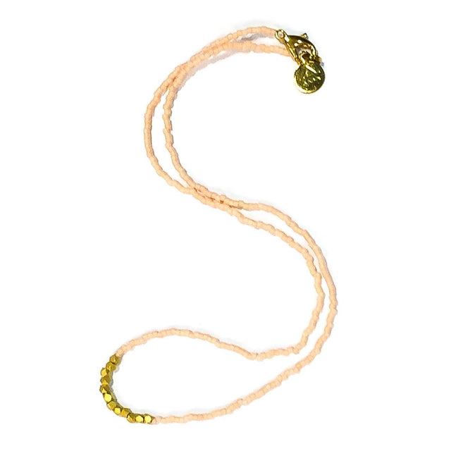 Light Coral Day to Night Necklace