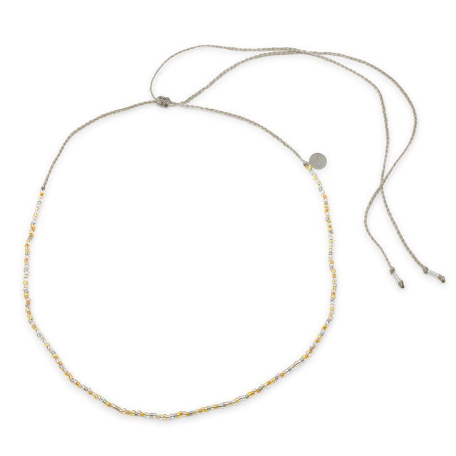 Silver & Rose Gold Shine Bright Choker