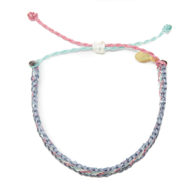 Denim Candy Stripe Friendship Bracelet
