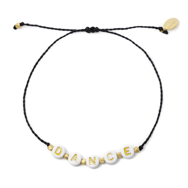 DANCE Wear Your Heart Bracelet in Black