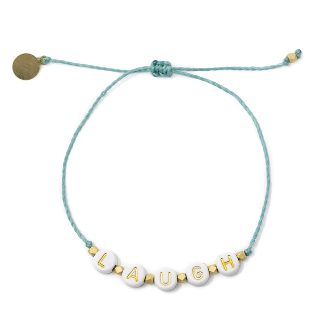 LAUGH Wear Your Heart Bracelet in Secret Garden