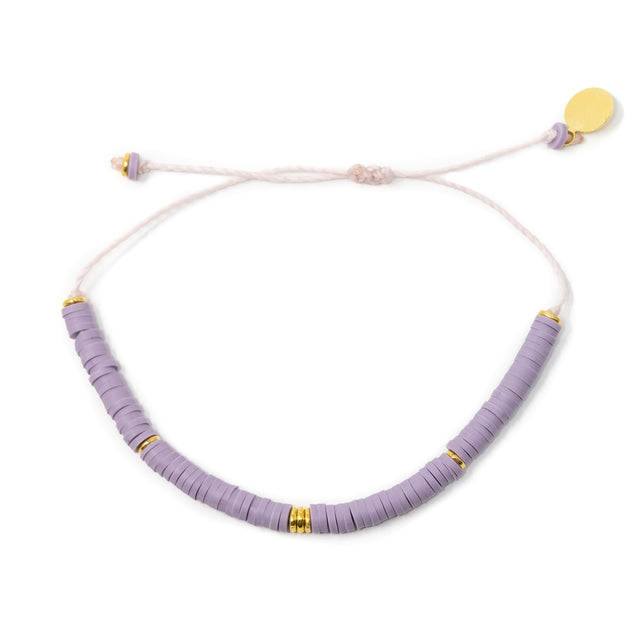 Plum & Gold Cali Surfer Bracelet