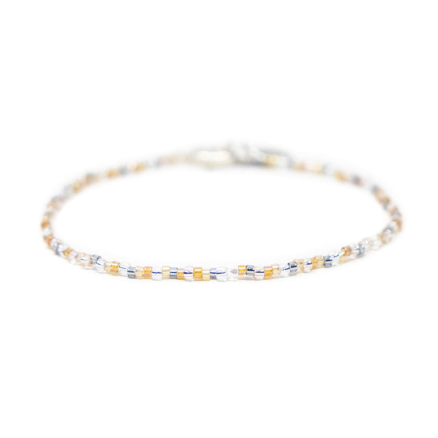 Silver & Rose Gold Shine Bright Bracelet