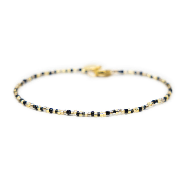 Black & Gold Shine Bright Bracelet