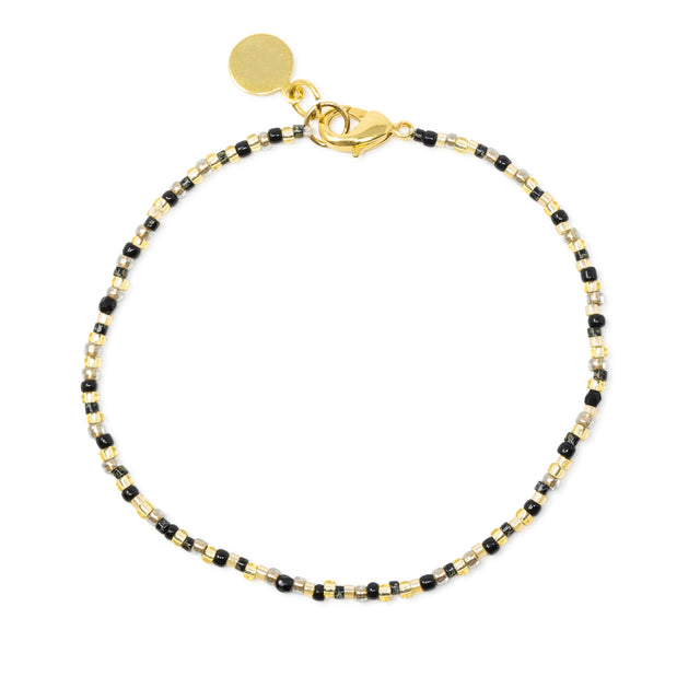 Black & Gold Shine Bright Bracelet