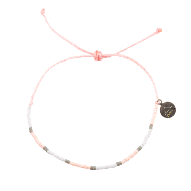 Soft Pink & Grey Bracelet Stack