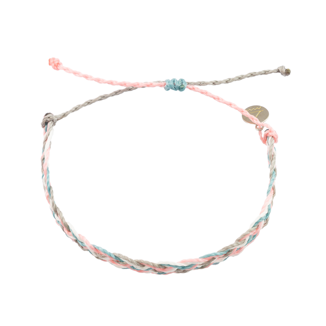 Soft Pink & Grey Bracelet Stack