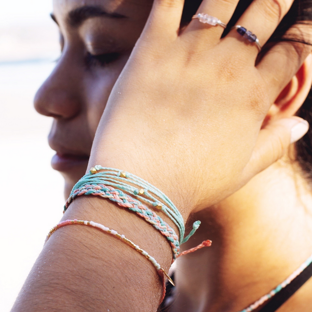 Soft Sunrise Bracelet Stack