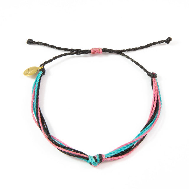 Plum, Teal & Black Carlos Bracelet