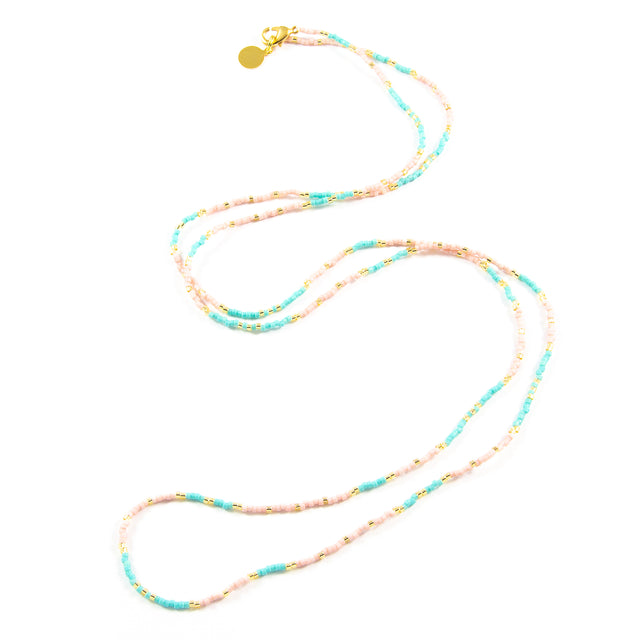 Coral, Teal, & Bright Gold Multiway