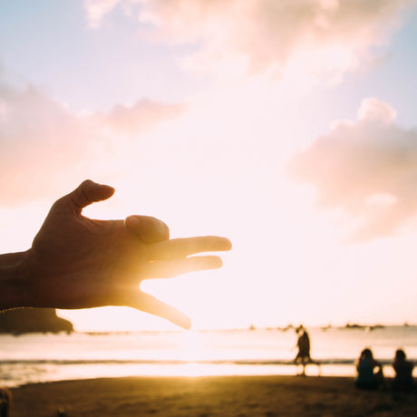 Cause shadow puppets at the beach!
