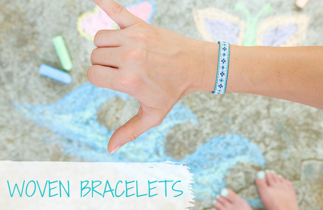 Woven Bead Bracelets