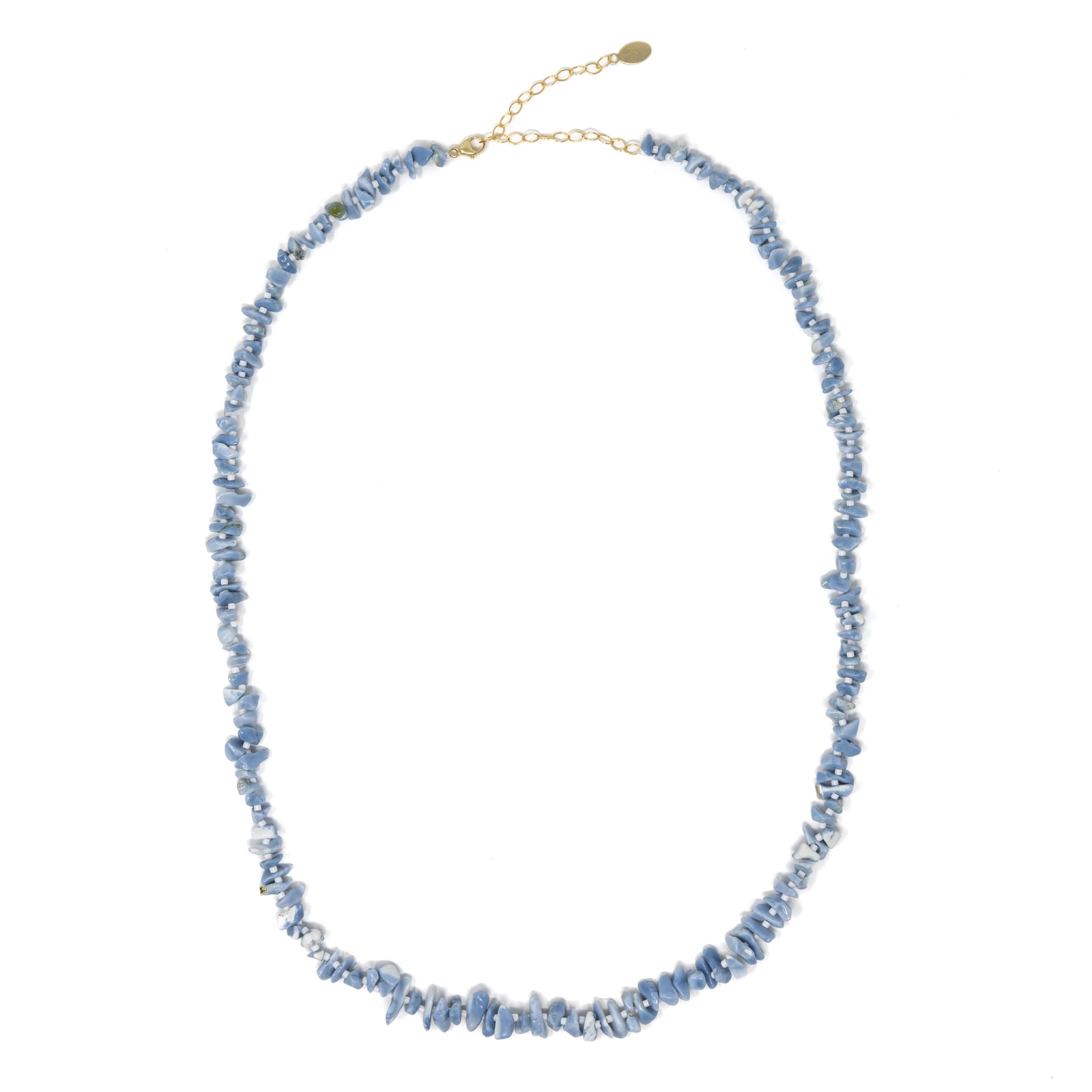 Opal Chip Bead Necklace