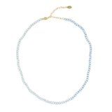 Moonstone Heishi Necklace