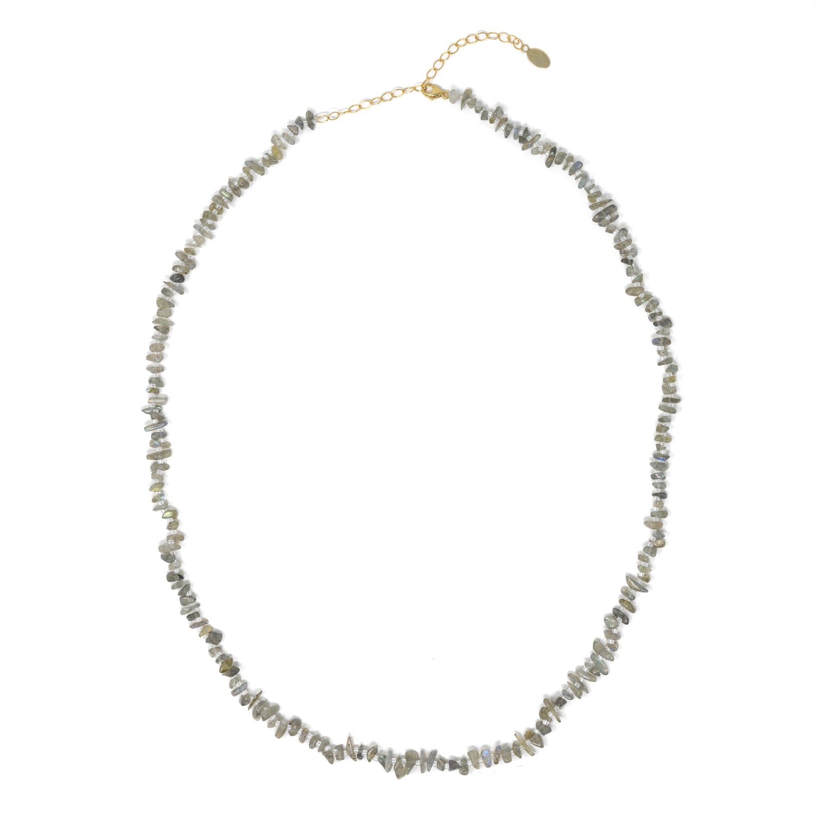 Labradorite Chip Bead Necklace