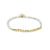 Pacifica Playa & Gold Alternating Stretch Bracelet