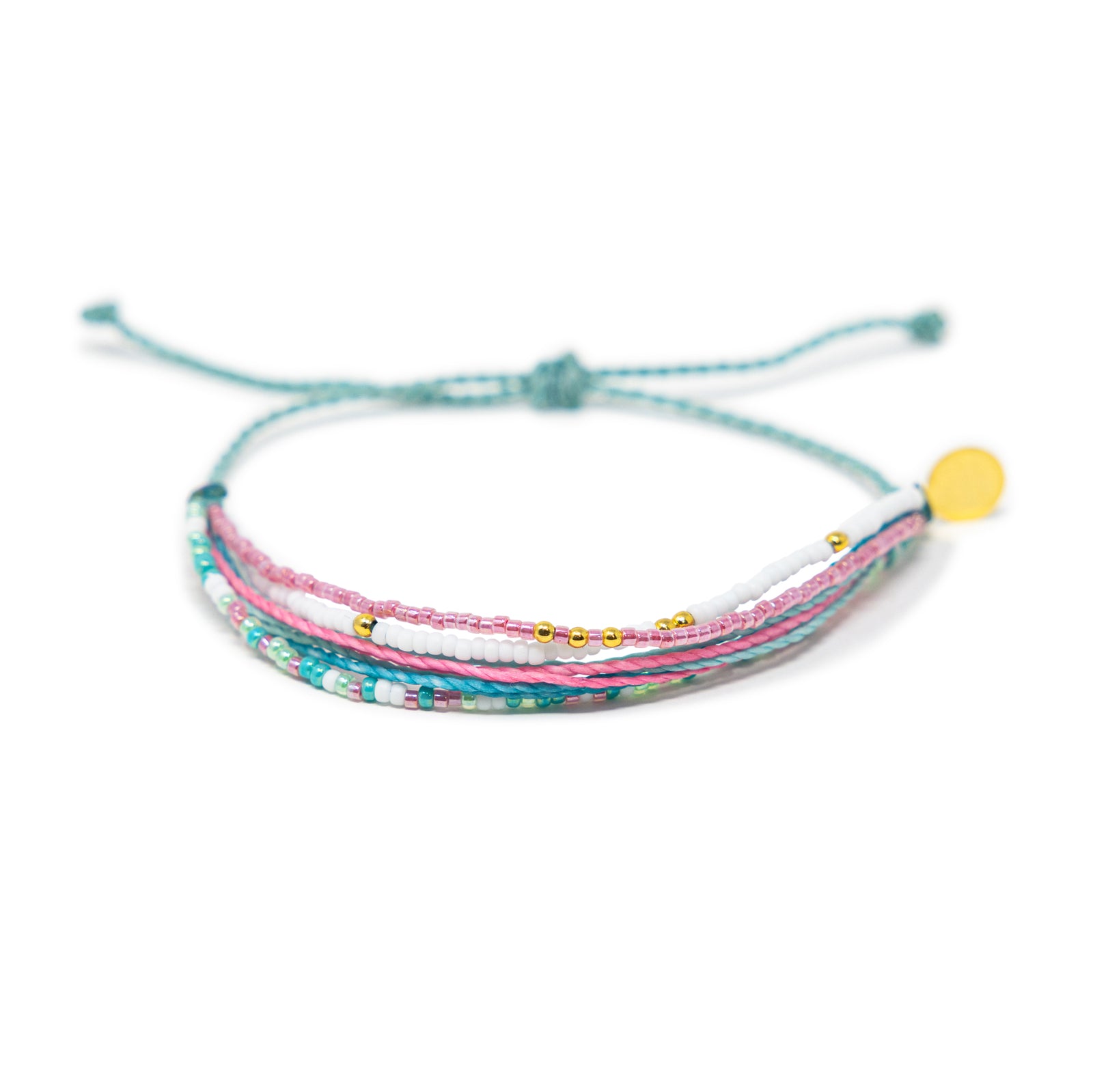 Pinks & Teals Bracelet Stack in One!