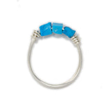 Turqouise & Silver Intention Ring