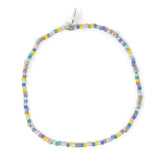 Wildflower & Silver Stretch Bracelet