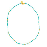 Sea Green & Gold Necklace