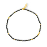 Night Sky w/ Gold Stretch Bracelet