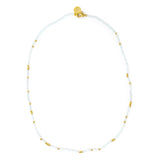 Sea Mist & Gold Necklace
