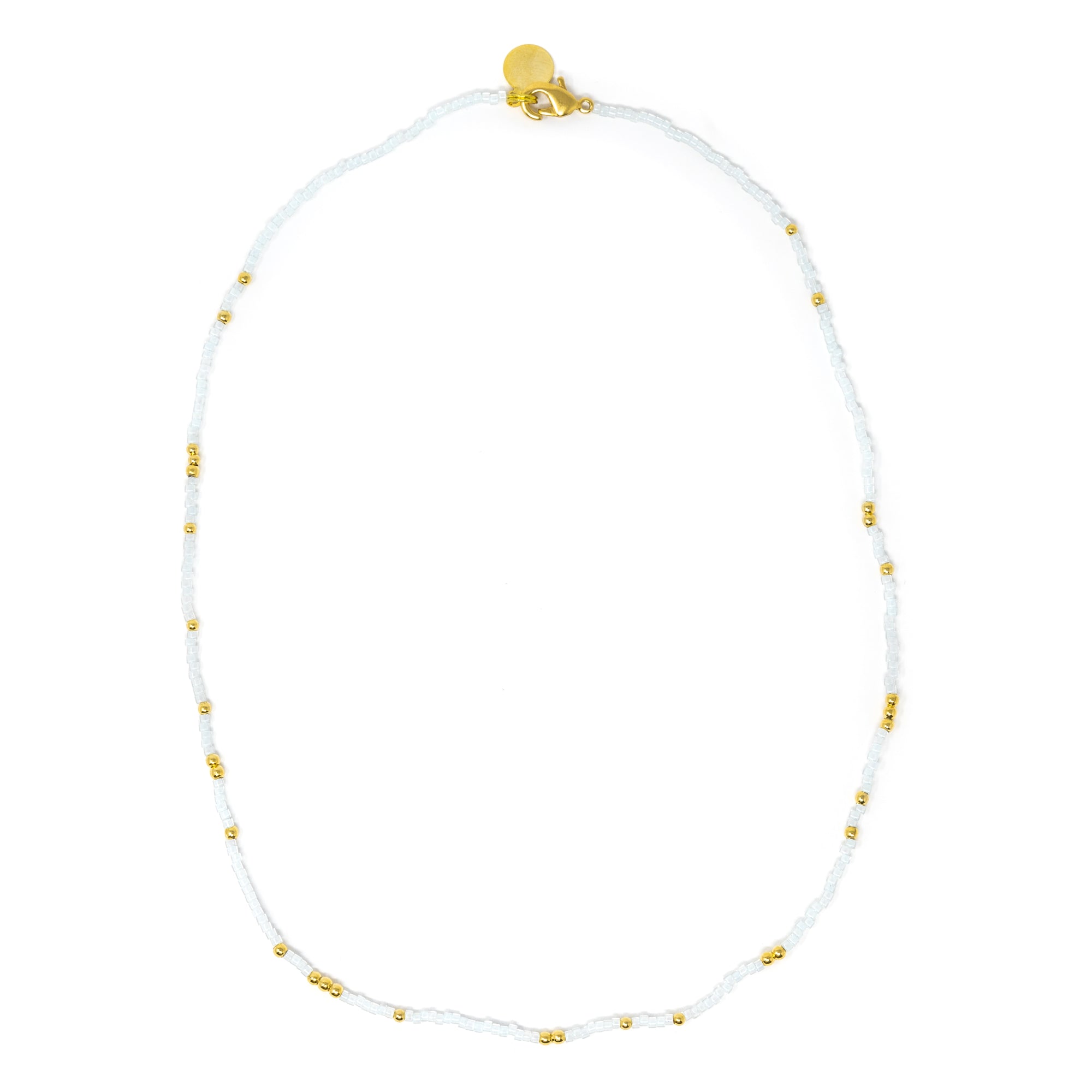 Sea Mist & Gold Necklace