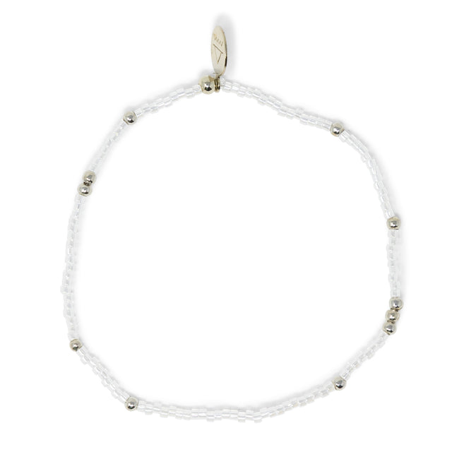 Reflection & Silver Stretch Bracelet