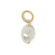 Pearl charm to add to your charm bracelet or necklace on a white background