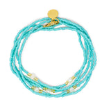 Teal & Gold Pearl Multiway