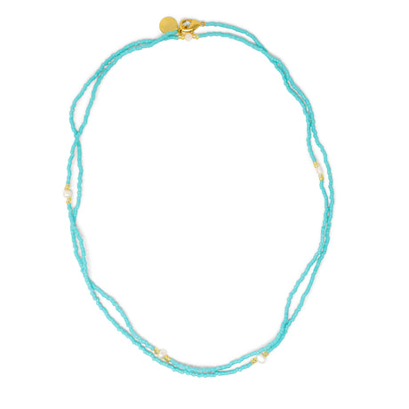 Teal & Gold Pearl Multiway