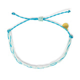 Teal & White Turtle Bracelet Stack
