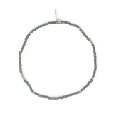 Sparkling Seas Denim & Silver Stretch Bracelet