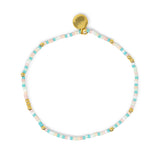 Sparkling Seas Playa & Gold Stretch Bracelet