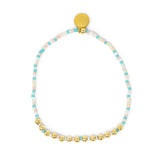 Pacifica Playa & Gold Alternating Stretch Bracelet