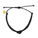 Solid Black Men's Carlos Bracelet