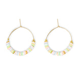 Cali Surfer Playa w/ Gold Hoops