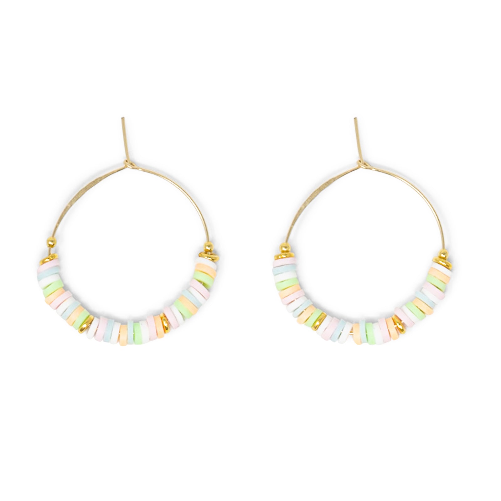 Cali Surfer Playa w/ Gold Hoops