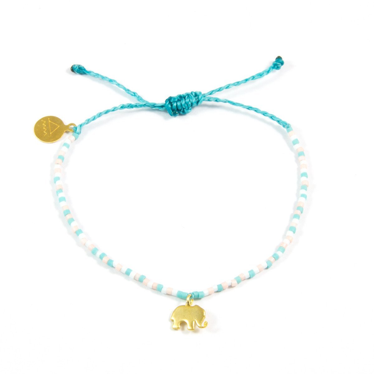 Teal & Coral Multi Color Ellie Bracelet