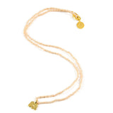 Orange Crush Ellie Tiny Charm Necklace