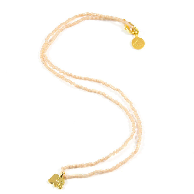 Orange Crush Ellie Tiny Charm Necklace
