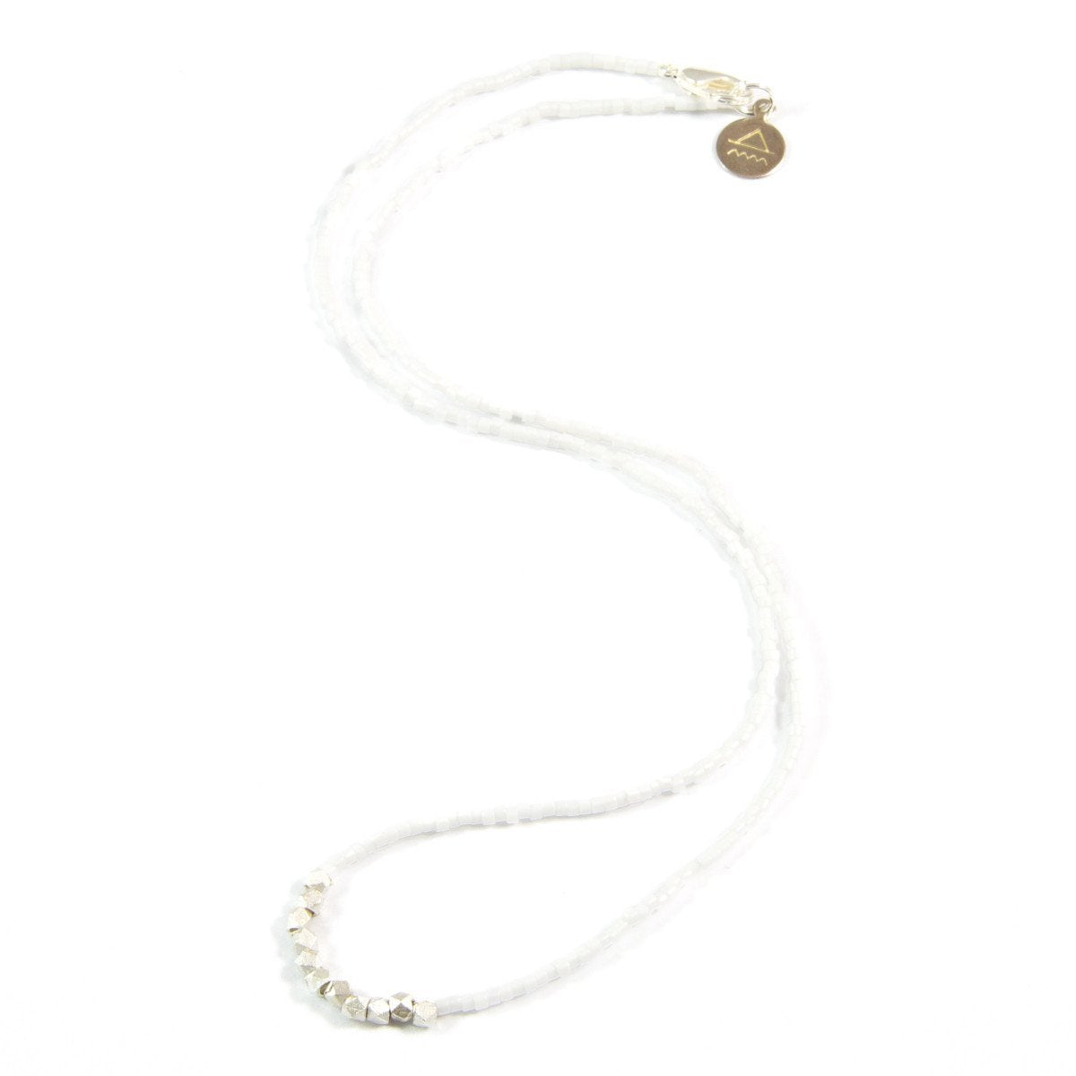 White Day to Night Necklace in Silver